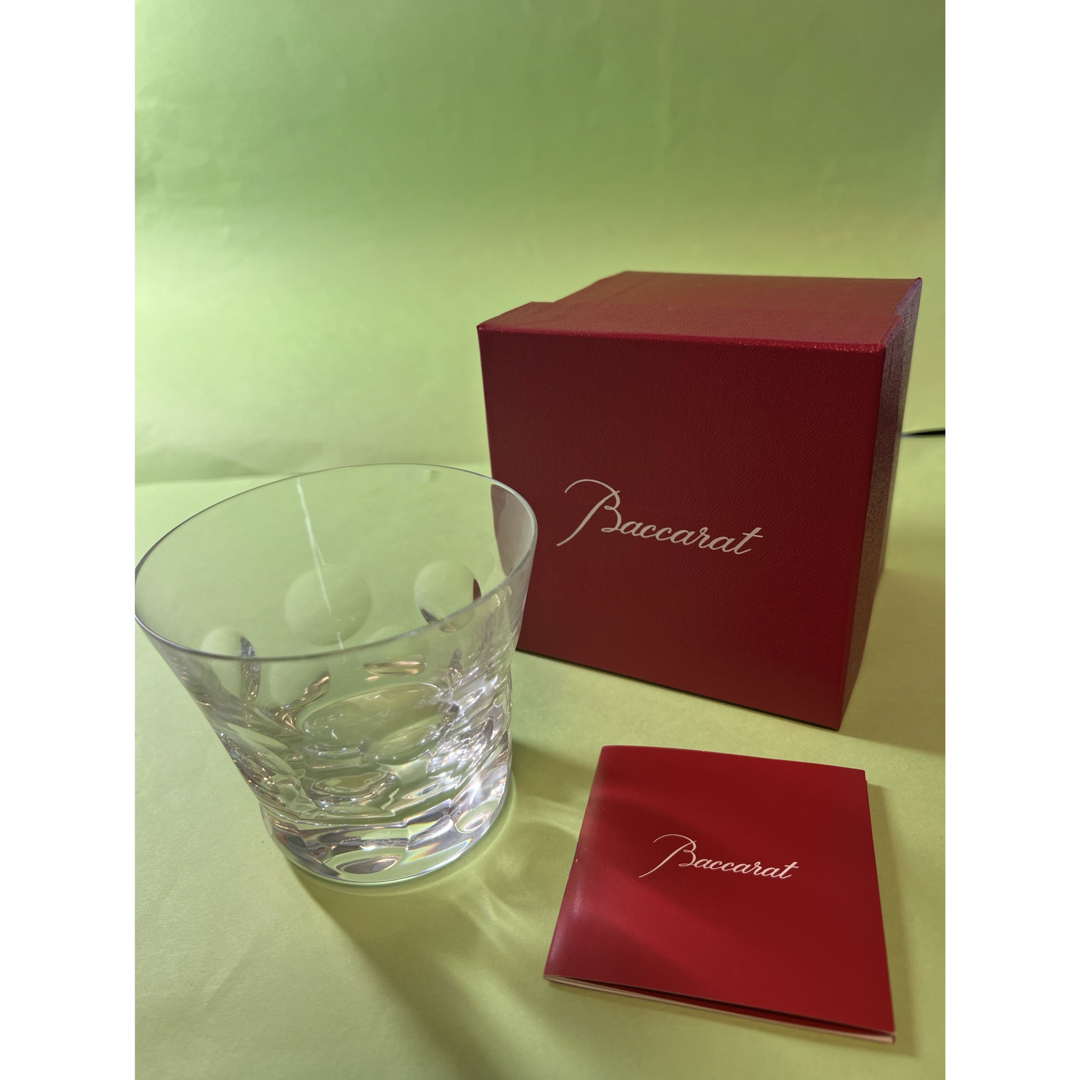 【未使用美品】【Baccarat 】ロックグラスタンブラー　BELUGA インテリア/住まい/日用品のキッチン/食器(タンブラー)の商品写真