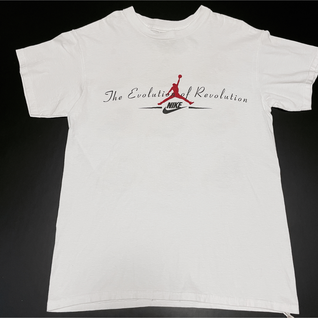 NIKE - 90s OLD NIKE jordanシリーズ プリントTシャツ 銀タグの NIKE - 90s OLD NIKE jordanシリーズ プリントTシャツ 銀タグの