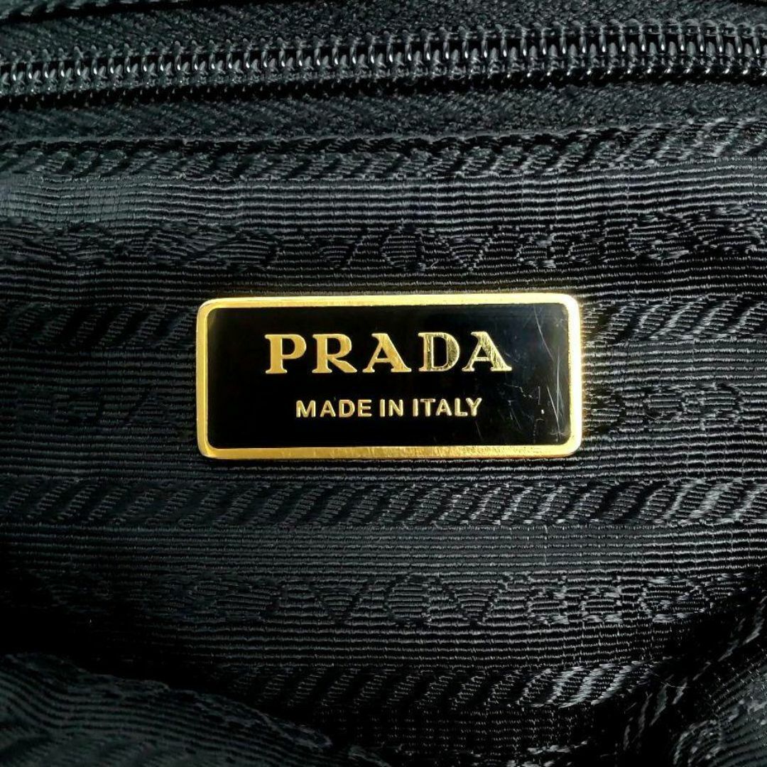 PRADA(プラダ)の★クリーニング済み★プラダ ナイロン ハンド ショルダーバッグ　2wayブラック レディースのバッグ(ハンドバッグ)の商品写真