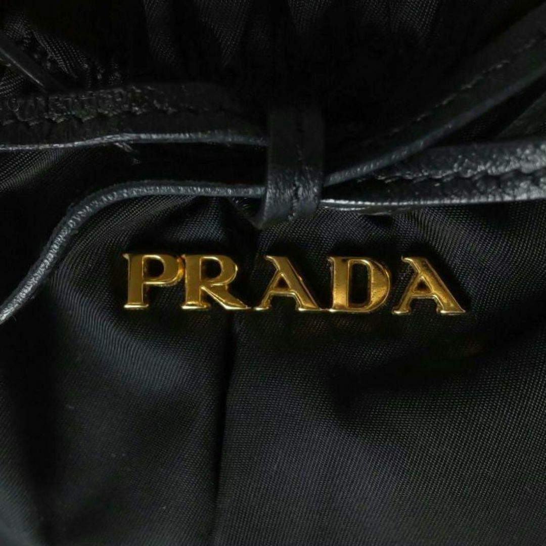 PRADA(プラダ)の★クリーニング済み★プラダ ナイロン ハンド ショルダーバッグ　2wayブラック レディースのバッグ(ハンドバッグ)の商品写真