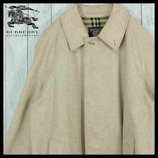 バーバリー(BURBERRY)の【希少】バーバリー 70s トレンチコート イギリス製 ノバチェック ロング丈(トレンチコート)