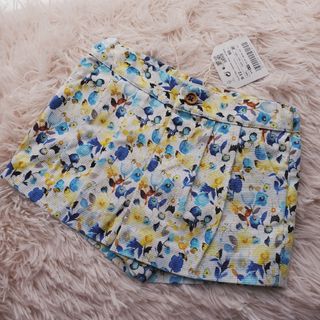 ザラキッズ(ZARA KIDS)のZara Baby Girl 花柄パンツ 80(パンツ)