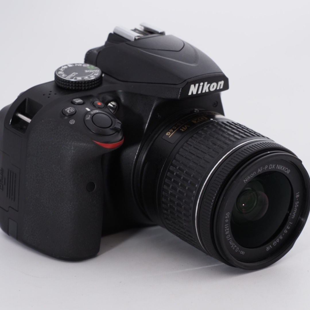 Nikon(ニコン)のNikon ニコン デジタル一眼レフカメラ D3400 AF-P 18-55 VR レンズキット ブラック D3400LKBK #9753 スマホ/家電/カメラのカメラ(デジタル一眼)の商品写真