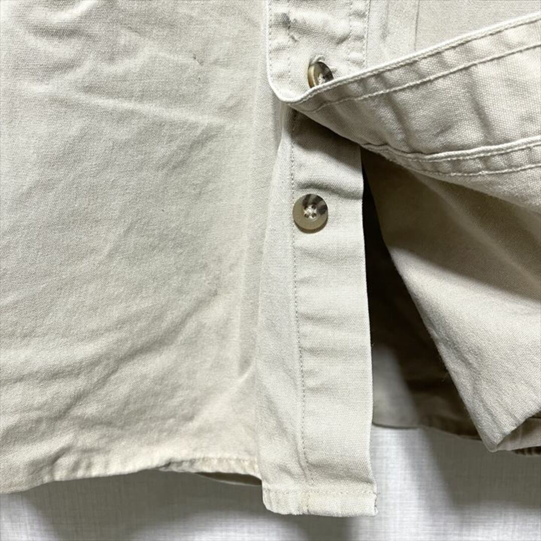 carhartt(カーハート)の90s 古着 カーハート BDシャツ オーバーサイズ 企業ロゴ XL メンズのトップス(シャツ)の商品写真
