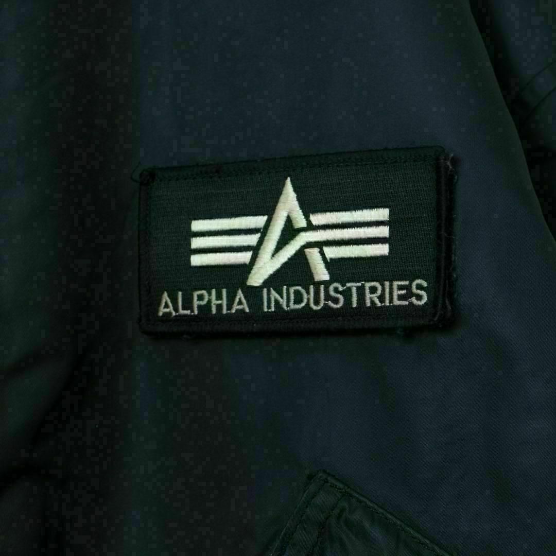 ALPHA INDUSTRIES(アルファインダストリーズ)の【MA-1】 アルファインダストリーズ フライトジャケット ナイロン 80s古着 メンズのジャケット/アウター(ナイロンジャケット)の商品写真