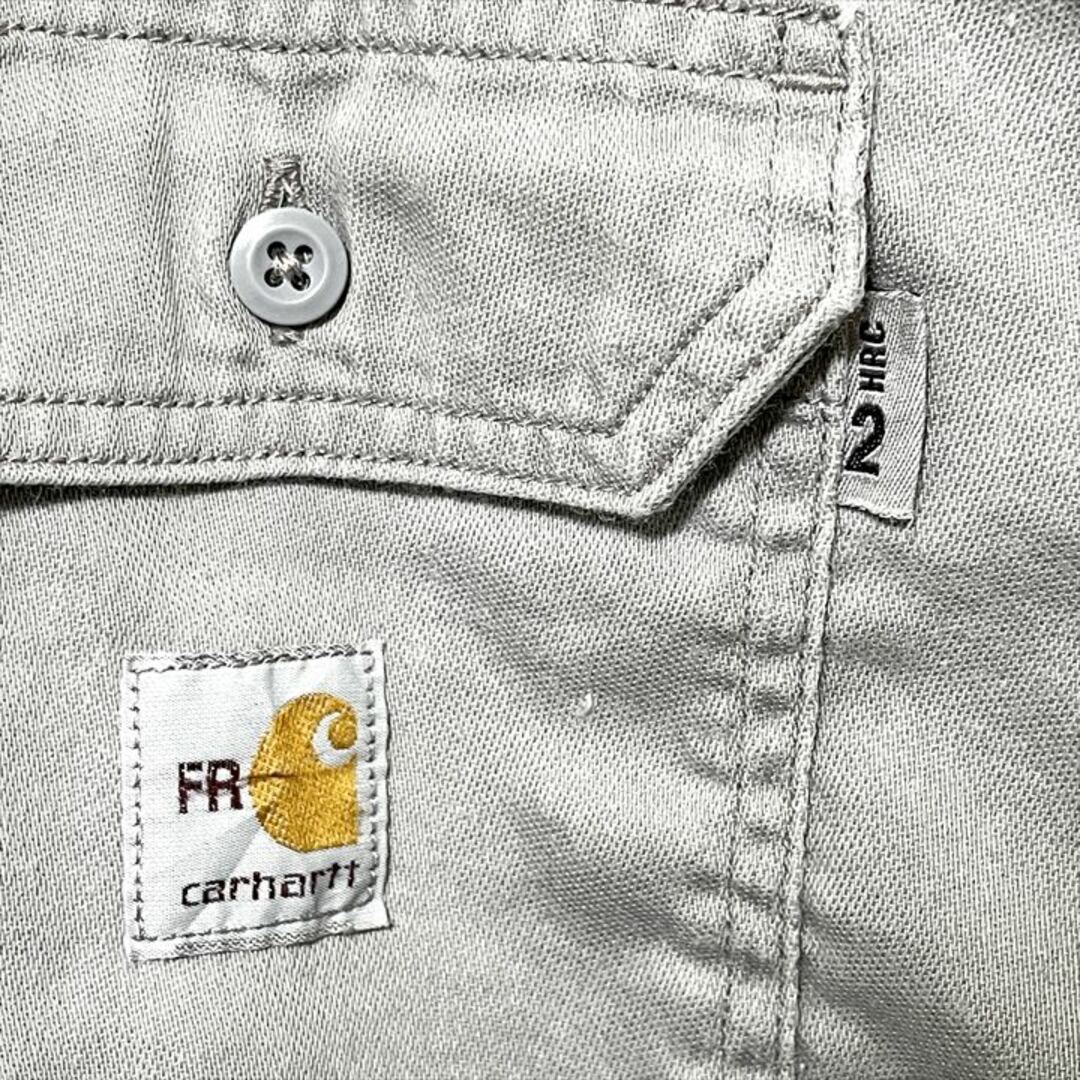 carhartt(カーハート)の90s 古着 カーハート BDシャツ オーバーサイズ 企業ロゴ XL  メンズのトップス(シャツ)の商品写真