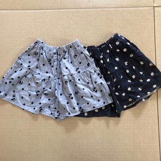 ジーユー(GU)の専用⭐︎GU キュロット 150㎝　2点セット　ショートパンツ　スカートパンツ (パンツ/スパッツ)