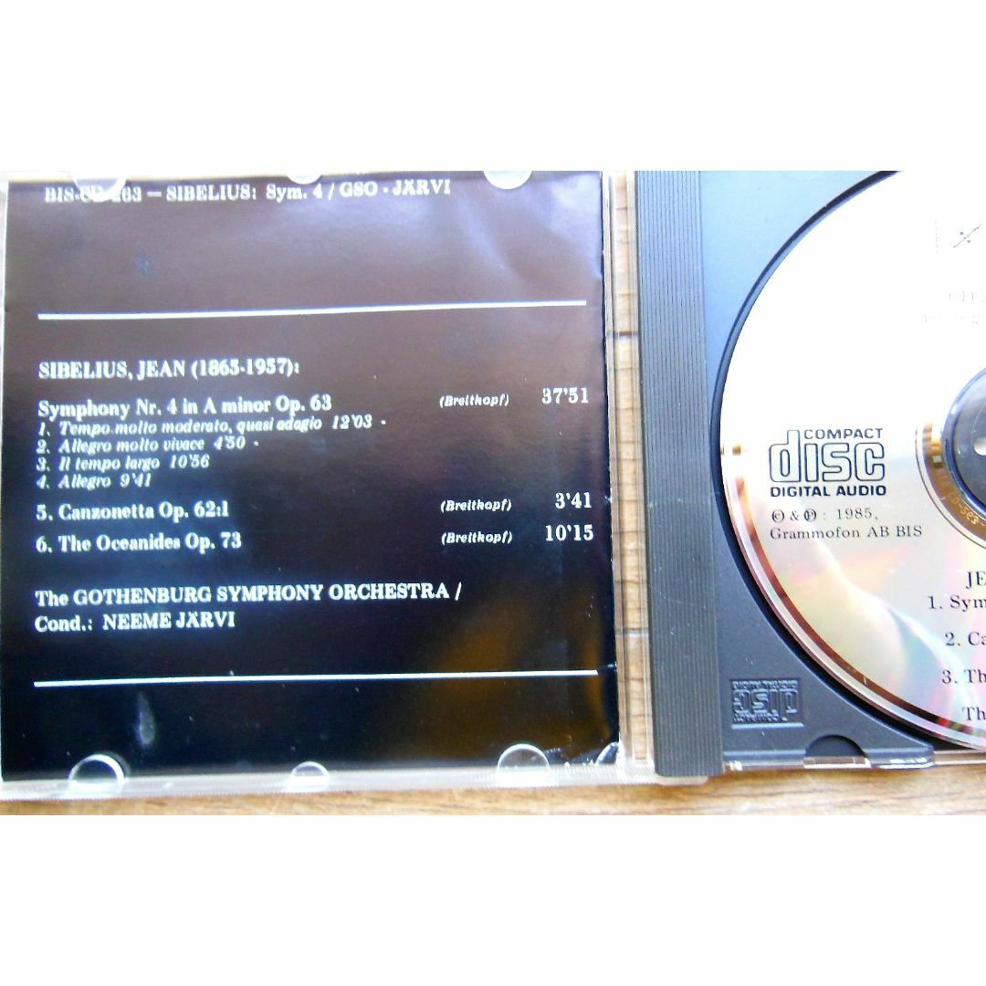 シベリウス/交響曲第3,4,7番他  N・ヤルヴィ/エーテボリ響 3CD エンタメ/ホビーのCD(クラシック)の商品写真
