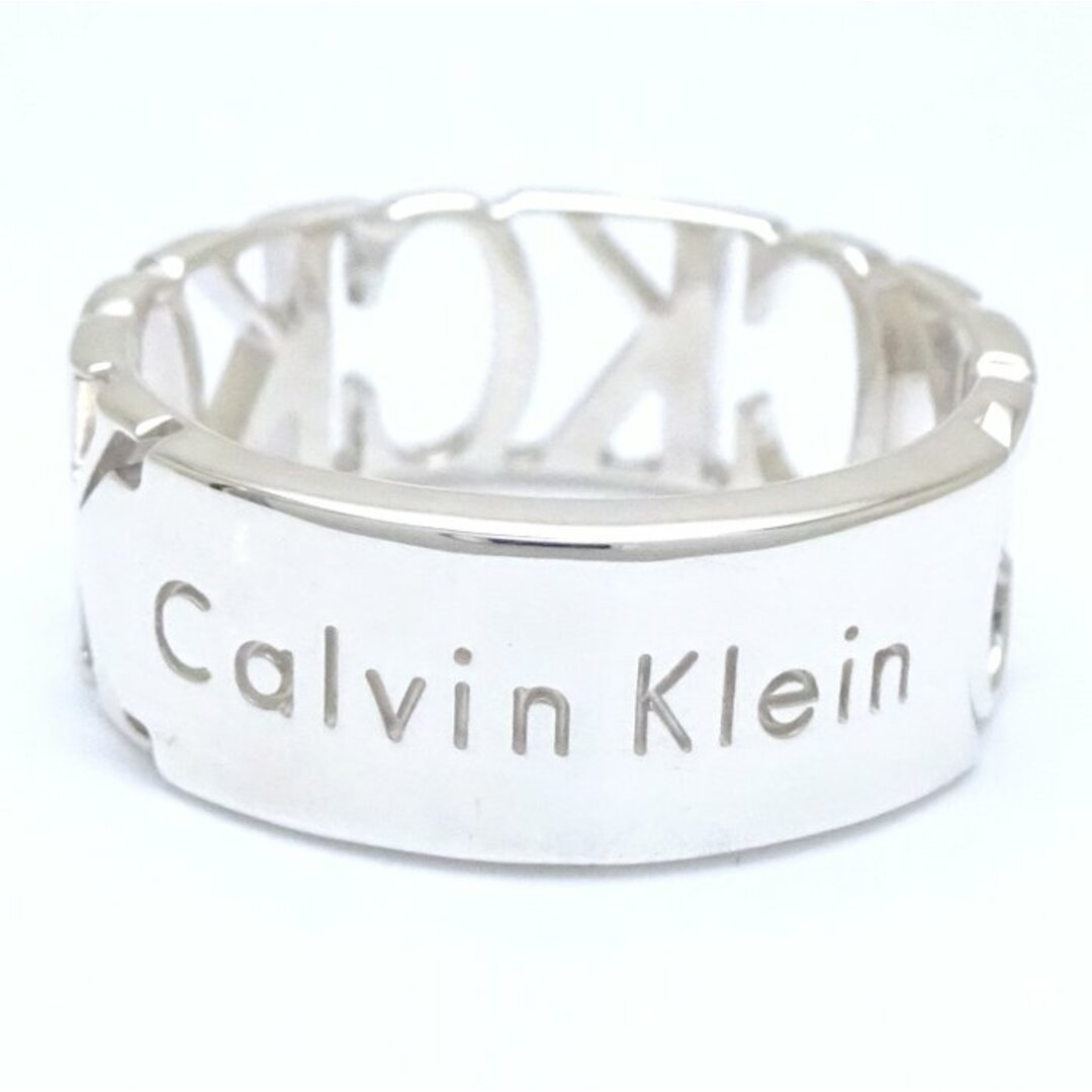 Calvin Klein(カルバンクライン)のCalvin Klein カルバンクライン シルバー リング 指輪 17号 SV925/291791【中古】【BJ】 メンズのアクセサリー(リング(指輪))の商品写真