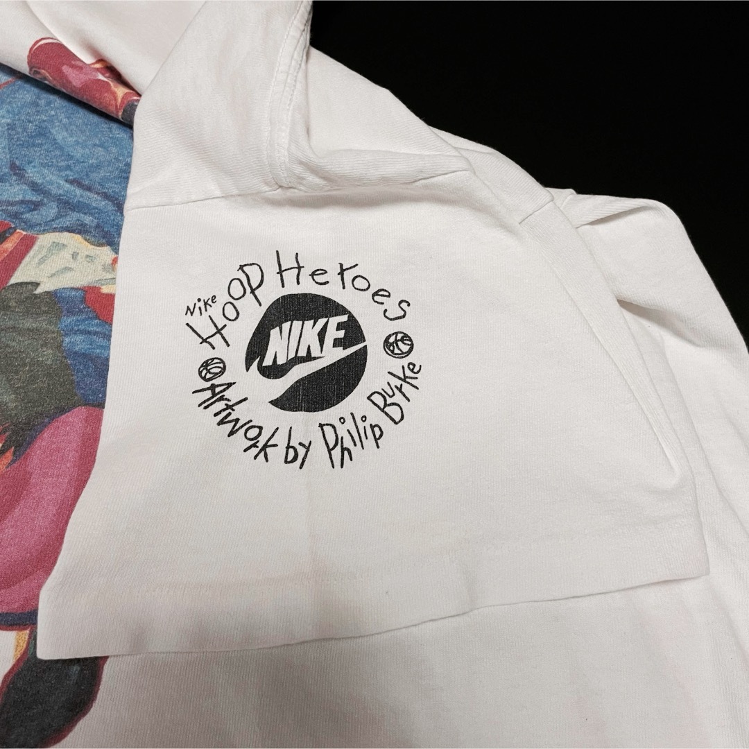 NIKE(ナイキ)のNIKE 90s  hoop heroes  jordan Tシャツ　銀タグ メンズのトップス(Tシャツ/カットソー(半袖/袖なし))の商品写真