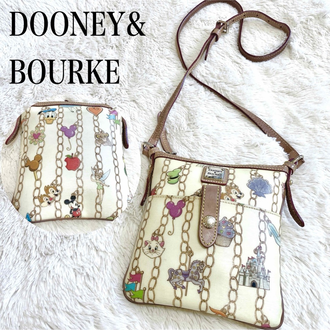 Disney(ディズニー)の激レア DOONEY&BOURKE PVC ディズニー コラボ ショルダーバッグ レディースのバッグ(ショルダーバッグ)の商品写真