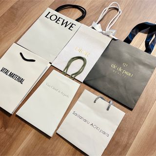 LOEWE - ロエベ ディオール ヴァンクリクレド サダハルアオキ ショッパー 紙袋6点セット