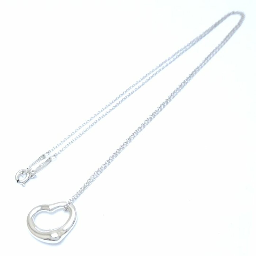 Tiffany & Co.(ティファニー)のTIFFANY&Co. ティファニー オープンハート ネックレス 16mm エルサペレッティ シルバー925/291811【中古】【BJ】 レディースのアクセサリー(ネックレス)の商品写真