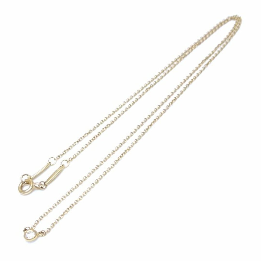 Tiffany & Co.(ティファニー)のTIFFANY&Co. ティファニー バイザヤード ネックレス 1Pダイヤモンド エルサペレッティ K18YG イエローゴールド/291816【中古】【BJ】 レディースのアクセサリー(ネックレス)の商品写真