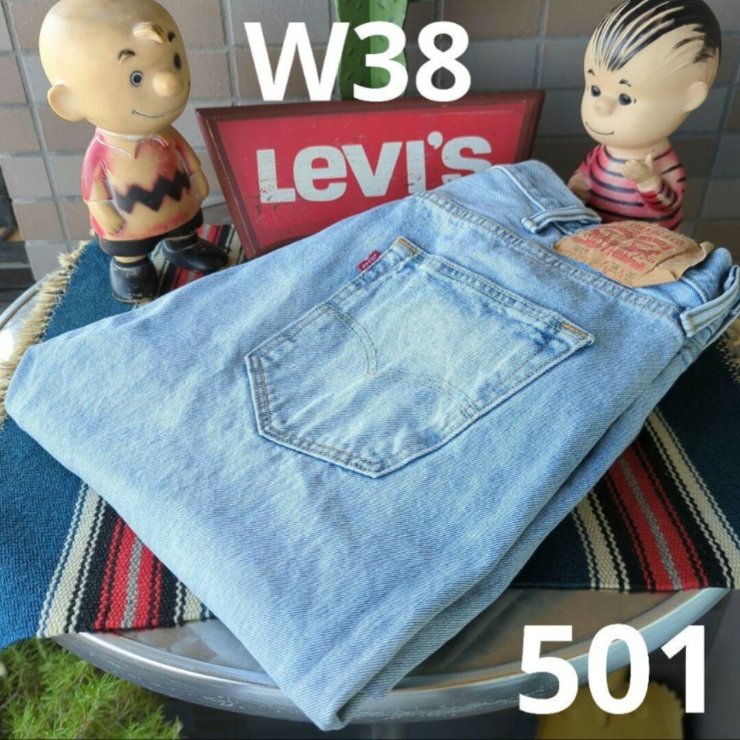 Levi's(リーバイス)のa1213 levis リーバイス 501 W38 大きなサイズ ビックサイズ メンズのパンツ(デニム/ジーンズ)の商品写真