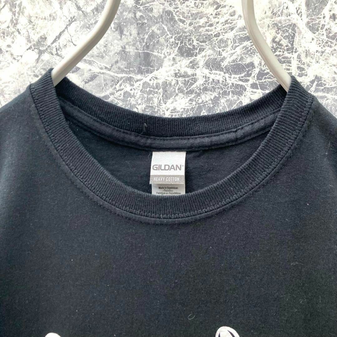 IT76 S古着ギルダンダースベイダーオマージュムースベイダーアニマル柄Tシャツ メンズのトップス(Tシャツ/カットソー(半袖/袖なし))の商品写真
