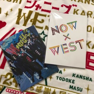 ジャニーズウエスト(ジャニーズWEST)のWEST. コンサートグッズ パンフレット 2冊セットWtroubleなうぇすと(アイドルグッズ)