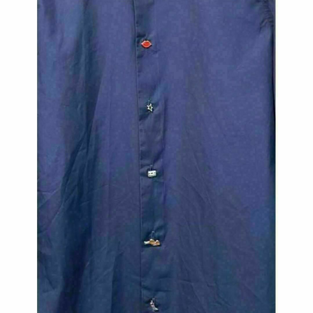 Paul Smith(ポールスミス)のPaul Smith ポールスミス　新品　ネイビー　ドレス　ボタン　シャツ　XL メンズのトップス(シャツ)の商品写真