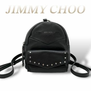 JIMMY CHOO リュック バックパック レザー スタッズ 60513