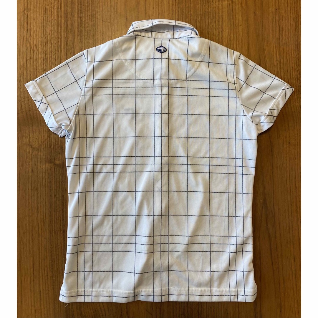 FIDRA(フィドラ)のフィドラ ゴルフウェア レディース シャツ 半袖 サイズS 春夏 白 スポーツ/アウトドアのゴルフ(ウエア)の商品写真