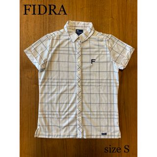 フィドラ(FIDRA)のフィドラ ゴルフウェア レディース シャツ 半袖 サイズS 春夏 白(ウエア)