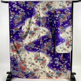 振袖 身丈171.5cm 裄丈66cm 正絹 秀品 【中古】(着物)