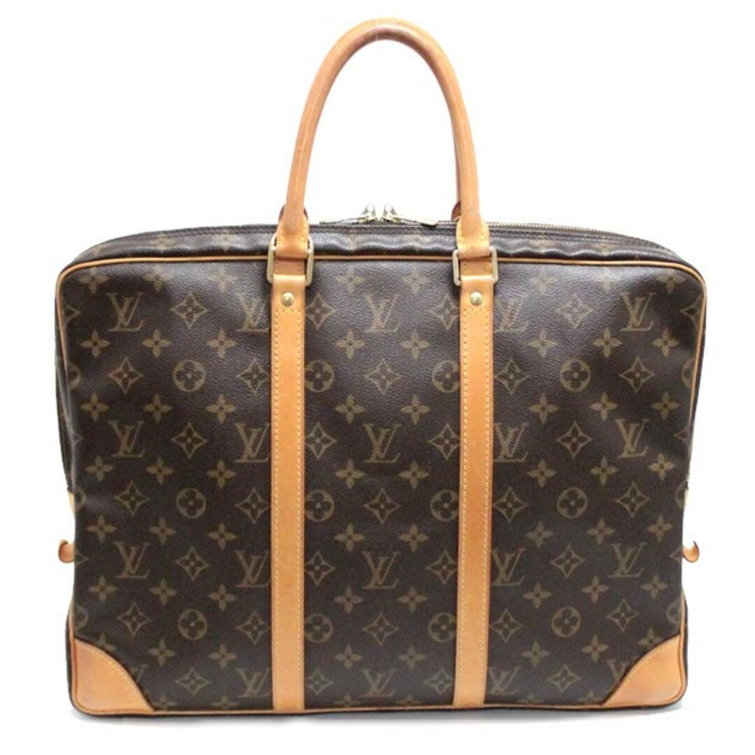 LOUIS VUITTON(ルイヴィトン)のルイヴィトン LOUIS VUITTON ポルトドキュマン ヴォワヤージュ ブリーフケース モノグラム M53361 ベタ無し 【65239】 メンズのバッグ(ビジネスバッグ)の商品写真