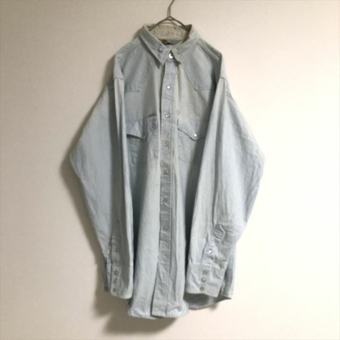 carhartt(カーハート)の90s 古着 カーハート 長袖シャツ オーバーサイズ ゆるダボ XL メンズのトップス(シャツ)の商品写真