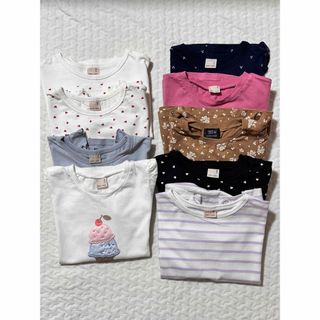 プティマイン(petit main)のpetitmain🍒110 Tシャツ９枚セット(Tシャツ/カットソー)