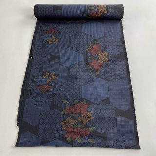 反物 秀品 正絹 【中古】