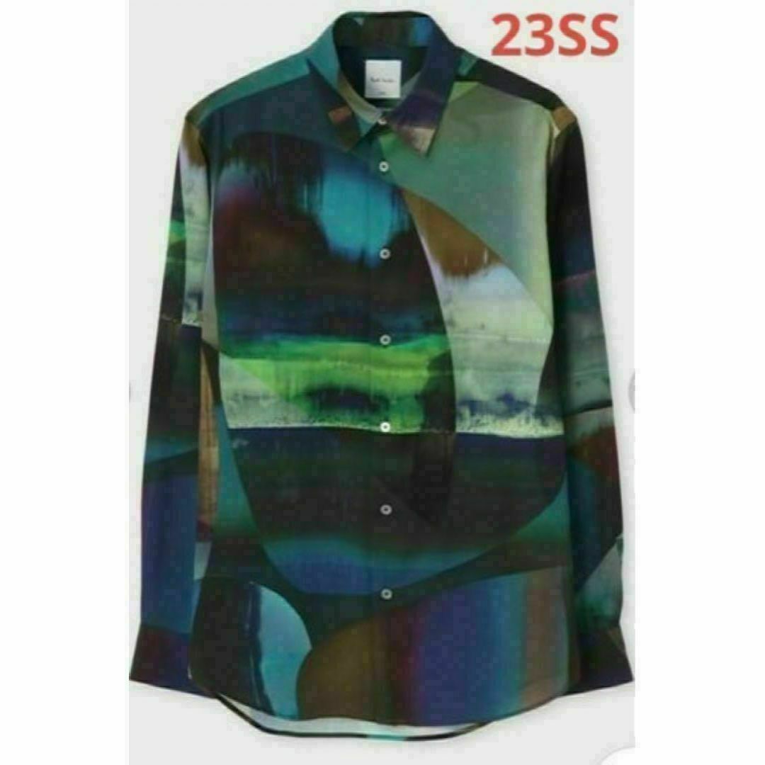 Paul Smith(ポールスミス)のPaul Smith "Abstract Paint" プリントシャツ メンズのトップス(シャツ)の商品写真