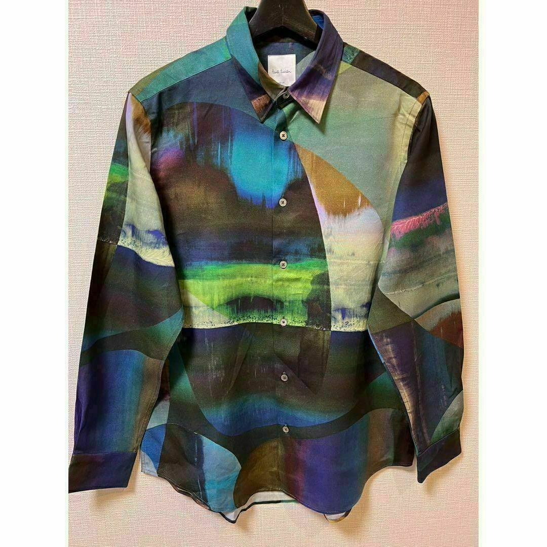 Paul Smith(ポールスミス)のPaul Smith "Abstract Paint" プリントシャツ メンズのトップス(シャツ)の商品写真