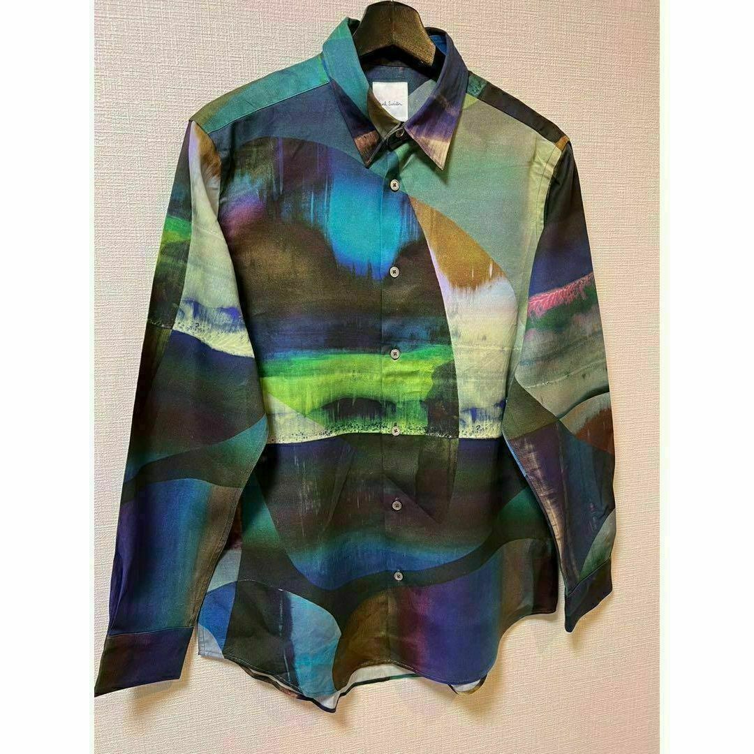 Paul Smith(ポールスミス)のPaul Smith "Abstract Paint" プリントシャツ メンズのトップス(シャツ)の商品写真