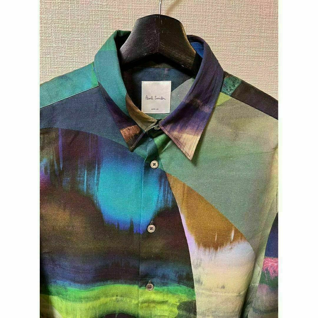 Paul Smith(ポールスミス)のPaul Smith "Abstract Paint" プリントシャツ メンズのトップス(シャツ)の商品写真