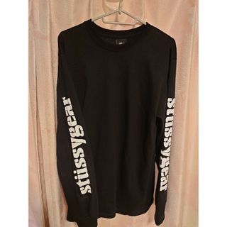 ステューシー(STUSSY)のStussy ロンT ブラック M(Tシャツ/カットソー(七分/長袖))