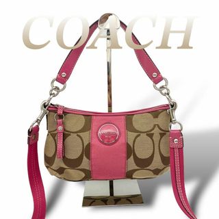 コーチ(COACH)のCOACH 極美品 2way シグネチャー ショルダーバッグ 60514(ショルダーバッグ)