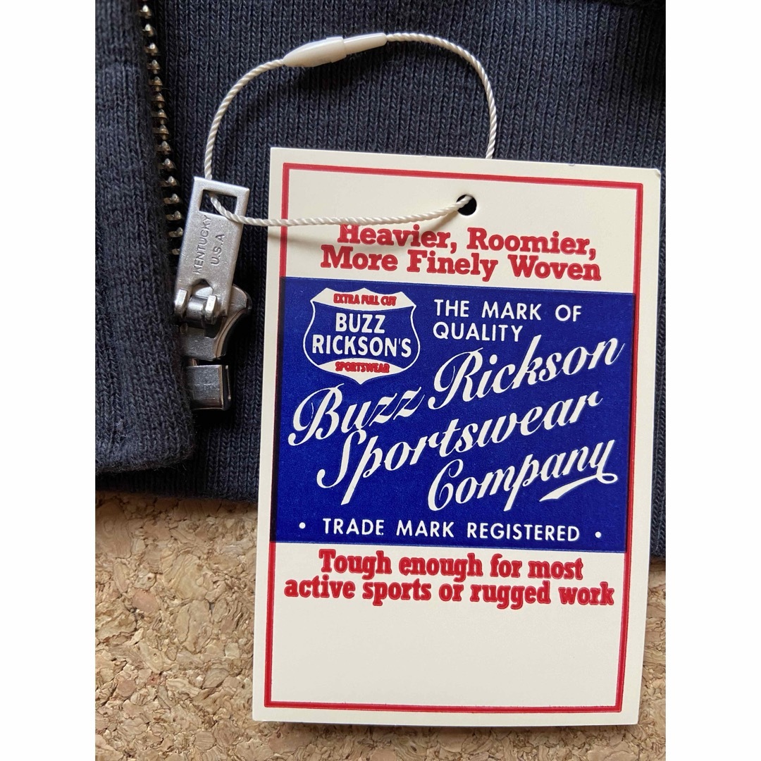 Buzz Rickson's(バズリクソンズ)のバズリクソンズ パーカー BR65623 スウェット パーカー L ブラック メンズのトップス(パーカー)の商品写真