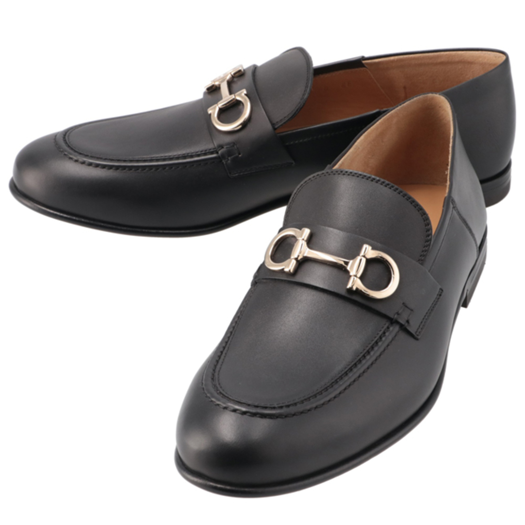 Ferragamo(フェラガモ)のフェラガモ/FERRAGAMO シューズ メンズ GIN モカシン NERO 020990-0001-0010 758410 _0410ff メンズの靴/シューズ(その他)の商品写真