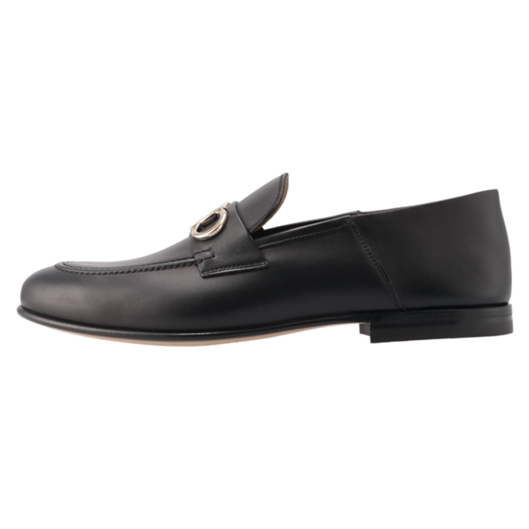 Ferragamo(フェラガモ)のフェラガモ/FERRAGAMO シューズ メンズ GIN モカシン NERO 020990-0001-0010 758410 _0410ff メンズの靴/シューズ(その他)の商品写真