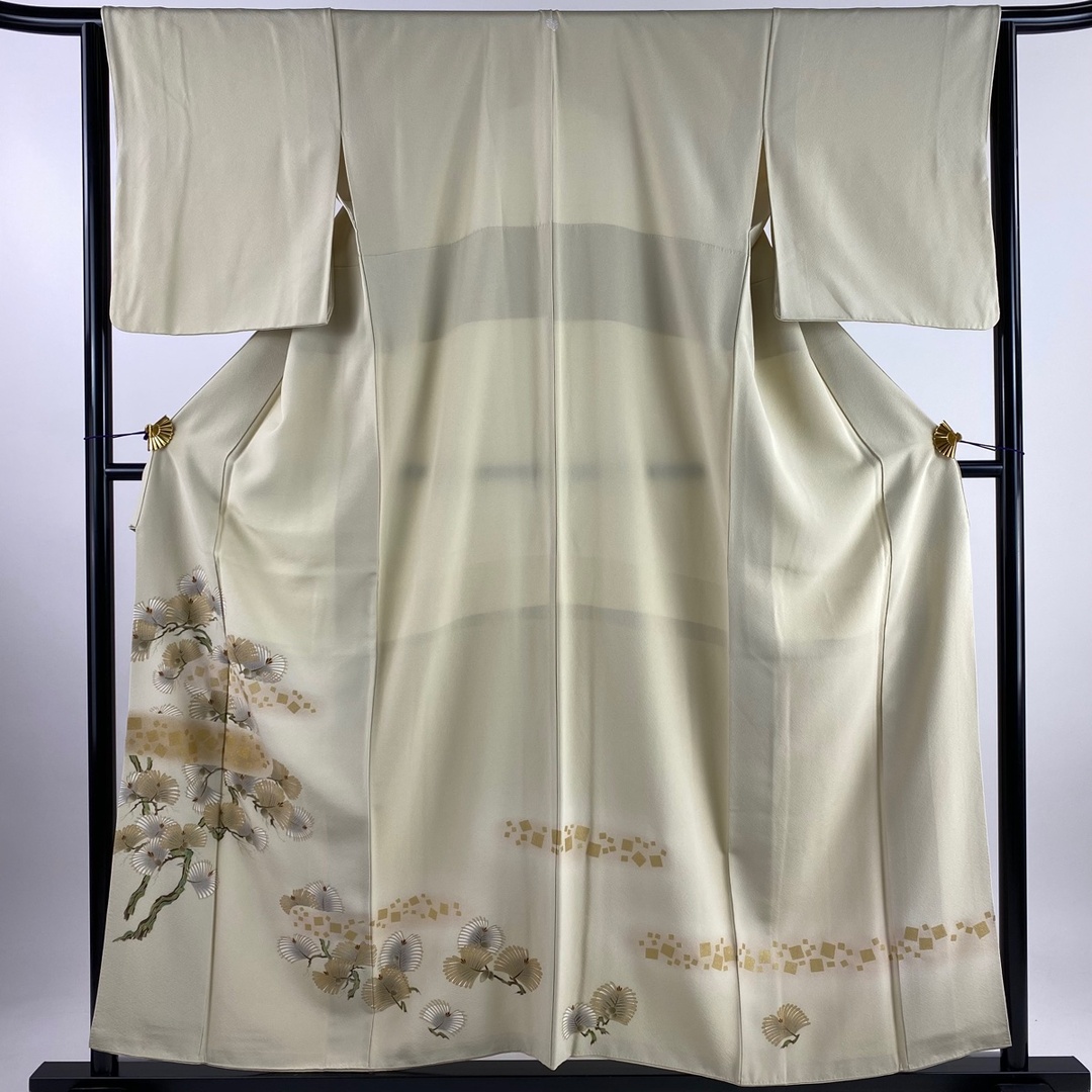 色留袖 身丈167cm 裄丈65.5cm 正絹 美品 秀品 【中古】 レディースの水着/浴衣(着物)の商品写真