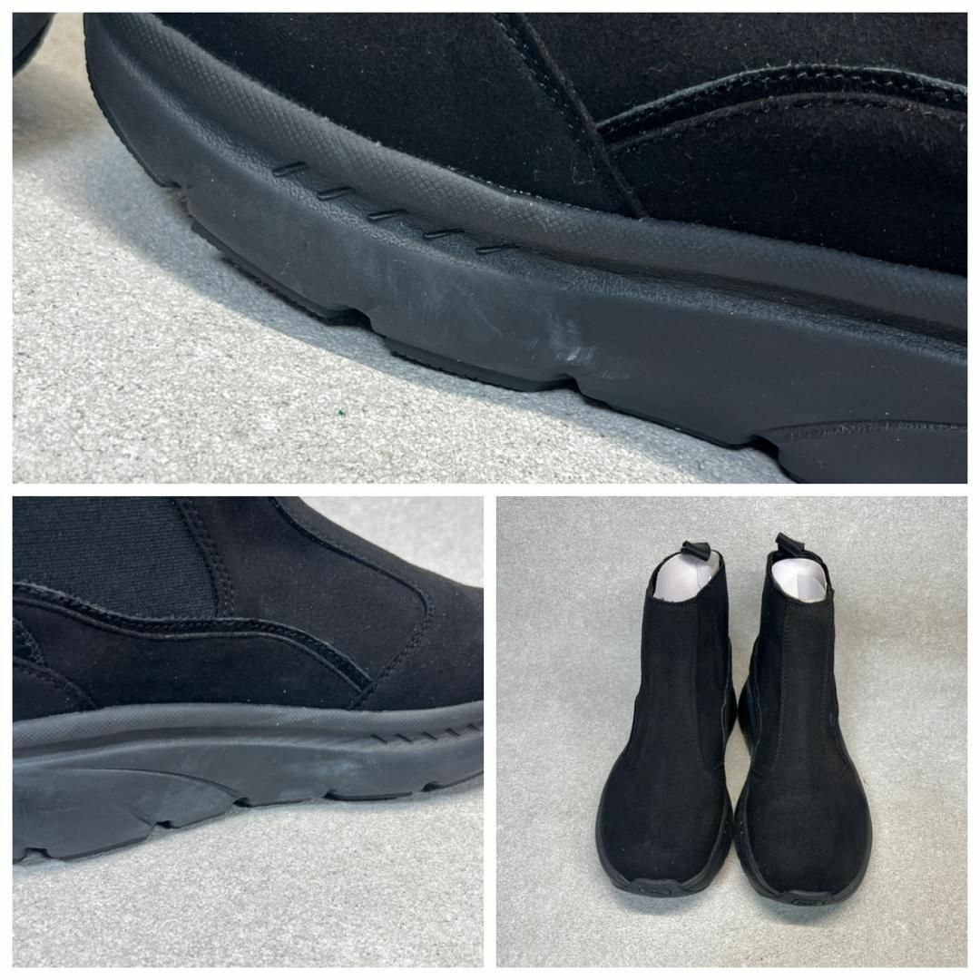 AKIII CLASSIC(アキクラシック)のタグ付き未使用品 アキクラシック 24.5cm アキチェルシーブーツ ブラック レディースの靴/シューズ(ブーツ)の商品写真
