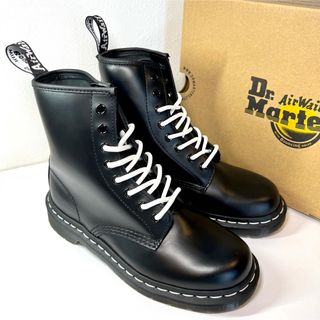 ドクターマーチン(Dr.Martens)のドクターマーチン ホワイトステッチ 8ホールブーツ UK4(ブーツ)