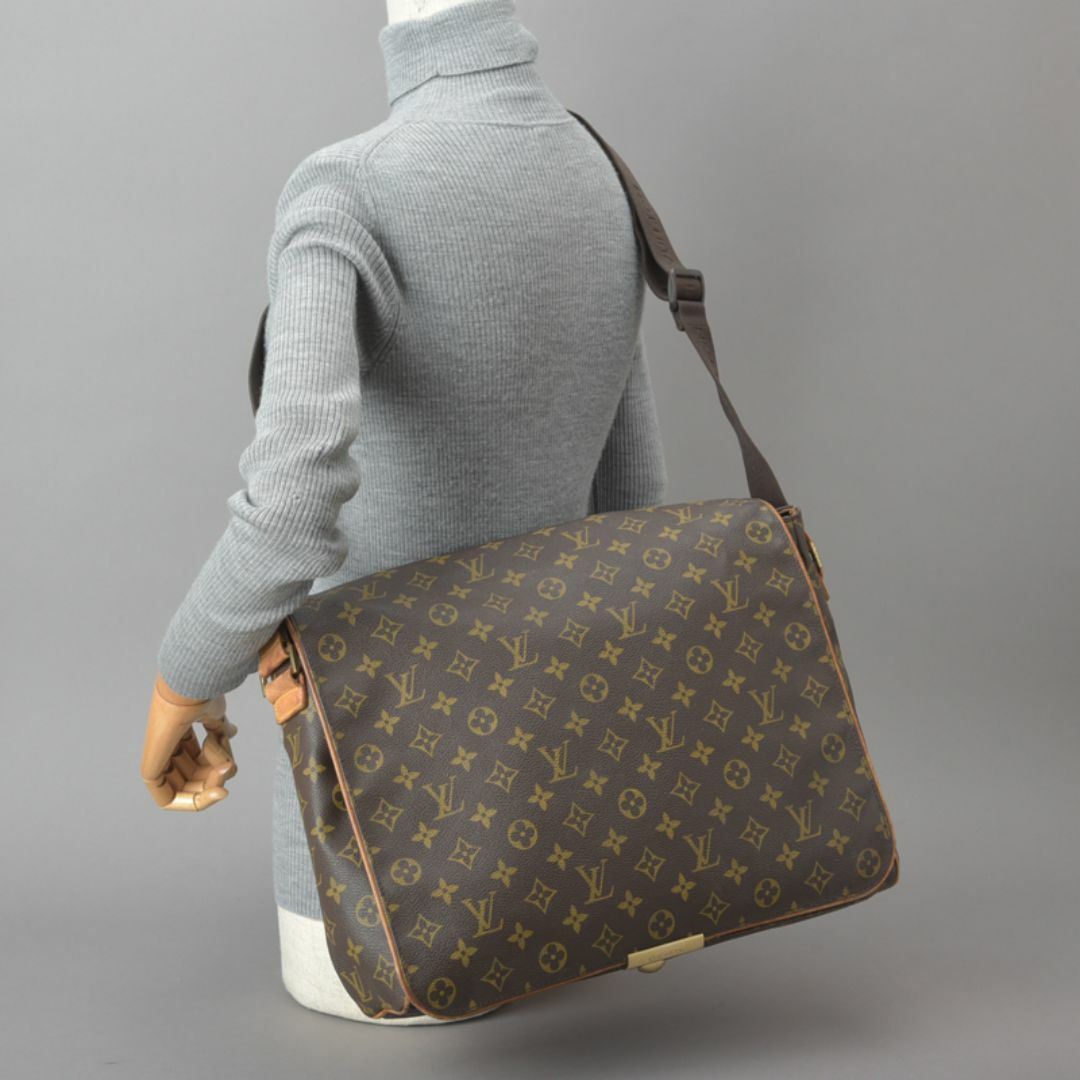 LOUIS VUITTON(ルイヴィトン)のルイヴィトン◇アベス ショルダーバッグ メッセンジャーバッグ モノグラム レザー メンズのバッグ(メッセンジャーバッグ)の商品写真