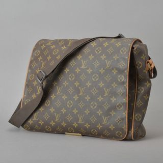 ルイヴィトン(LOUIS VUITTON)のルイヴィトン◇アベス ショルダーバッグ メッセンジャーバッグ モノグラム レザー(メッセンジャーバッグ)