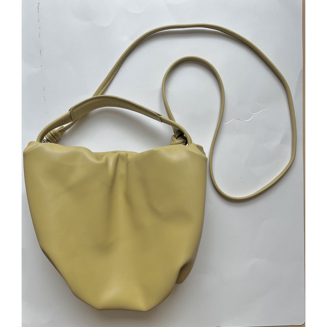 TOPKAPI(トプカピ)のmacoto×EFOLE  ギャザー ミニ ショルダー バッグ レディースのバッグ(ショルダーバッグ)の商品写真