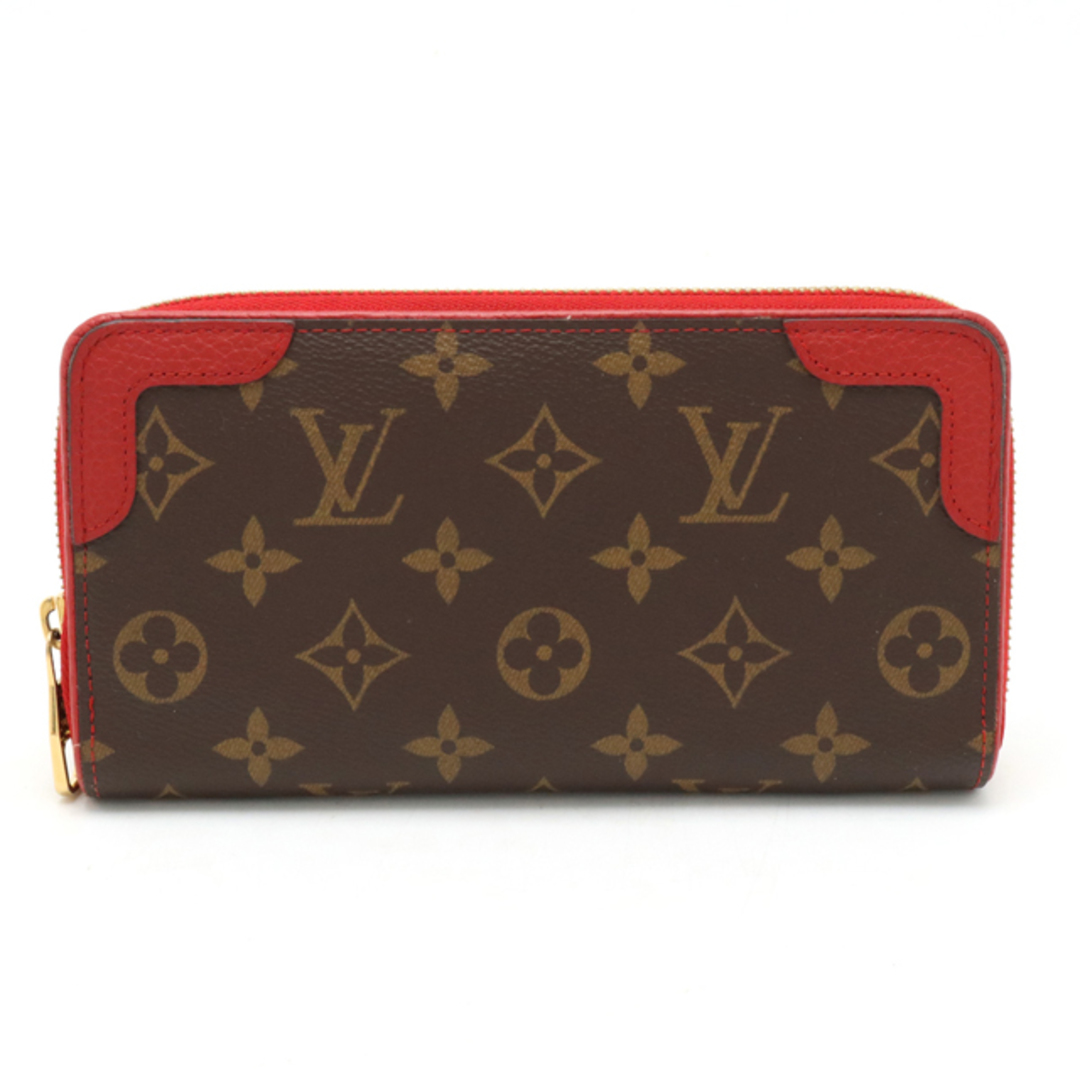 LOUIS VUITTON(ルイヴィトン)のルイ ヴィトン モノグラム ジッピーウォレット レティーロ （12430122） レディースのファッション小物(財布)の商品写真