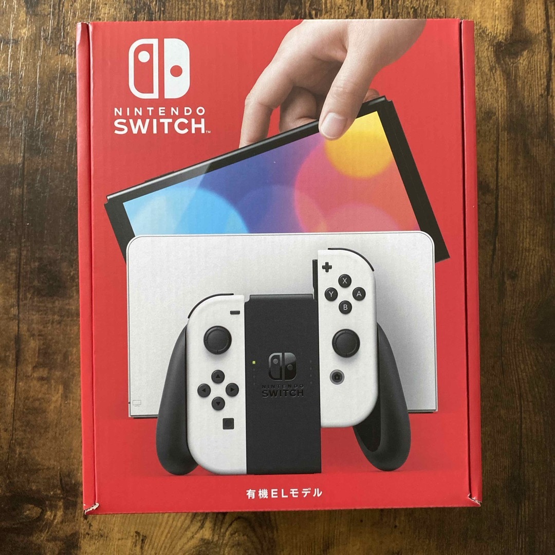 Nintendo Switch(ニンテンドースイッチ)のNintendo Switch 有機ELモデル Joy-Con(L)/(R) ホ エンタメ/ホビーのゲームソフト/ゲーム機本体(家庭用ゲーム機本体)の商品写真