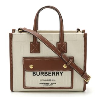 BURBERRY - バーバリー ミニ フレヤトート ハンドバッグ 2WAY （22420964）