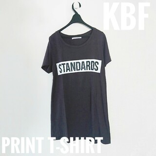ケービーエフ(KBF)のKBF　ケービーエフ　STANDARDSプリントTシャツ　半袖Tシャツ(Tシャツ(半袖/袖なし))