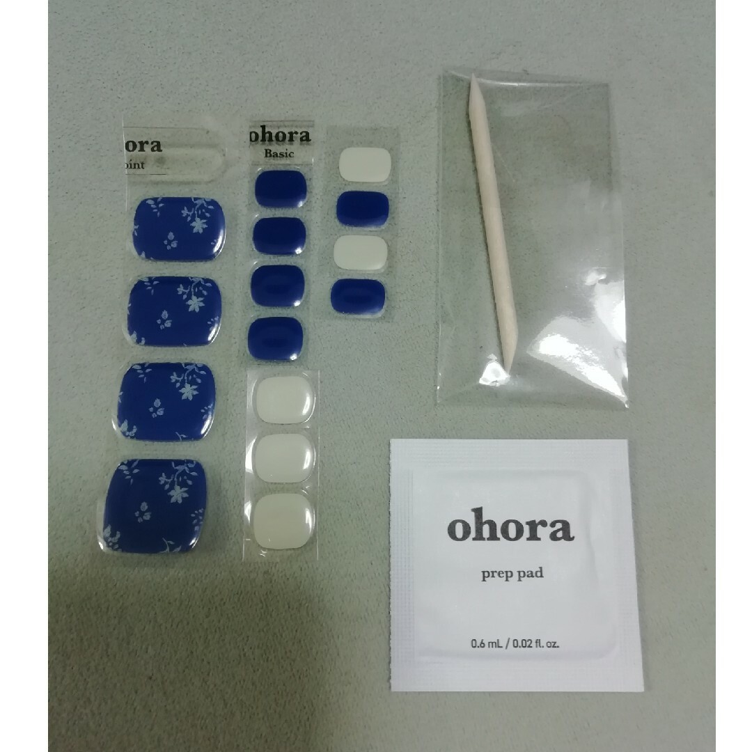 ohora(オホーラ)のオホーラ　ジェルネイルシール コスメ/美容のネイル(ネイル用品)の商品写真